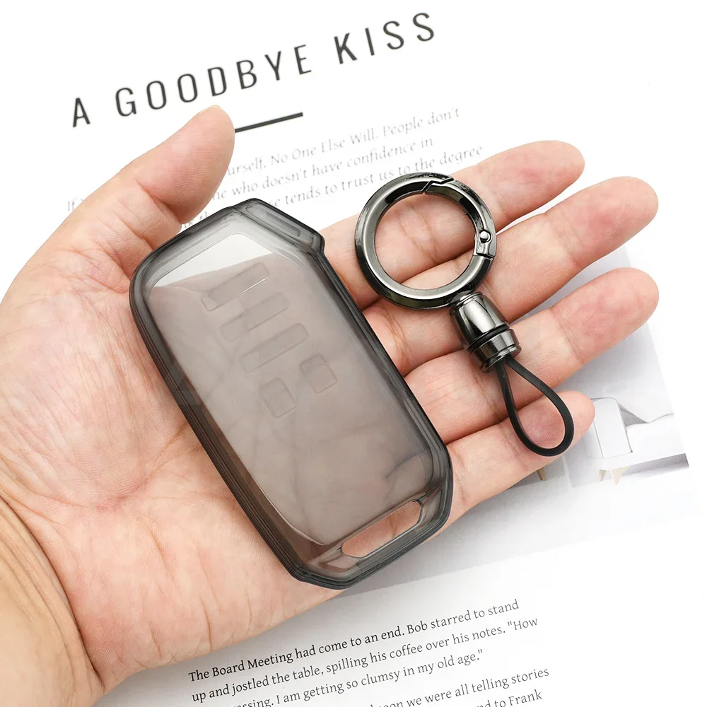 Fob For KIA Stonic Carnival Niro Morning Verna Sportage K2 KX Rio Sorento K4 Cerato Forte Picanto Fashion TPU Car Key Case Cover