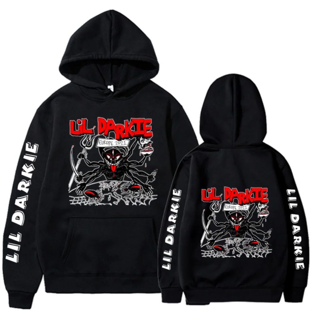 

Lil Darkie Merch Hoodies Winter Men/Women Hooded Sweet Streetwear Long Sleeve Lildarkie Sweatshirt