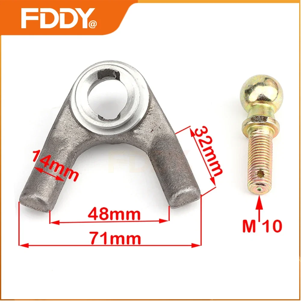 

Комплект шаровых опор FDDY M10 для маятникового рычага, подходит для китайских квадроциклов, UTV, картов, багги, квадроциклов объемом 50cc, 70cc, 90cc, 110cc, 125cc, 150cc. Замена P.
