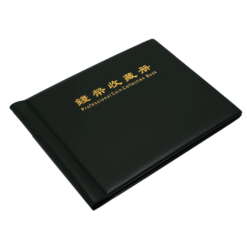 240X Coin Collection Album Organizer Tool Coins Scrapbook 2-euro Coin Sheets Professional Coin Medallions Storage Bag