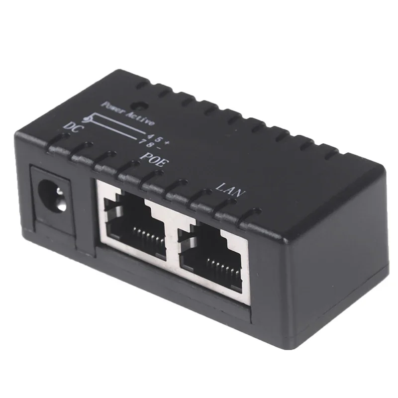 Répartiteur d'injecteur PoE passif Gigabit 10/100/1000Mbps 12-52V, pour caméra IP, adaptateur POE, Module, accessoires
