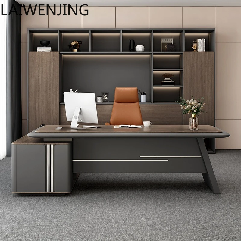 

MJY simple modern high-end fashion class desk file cabinet furniture table and chair combination