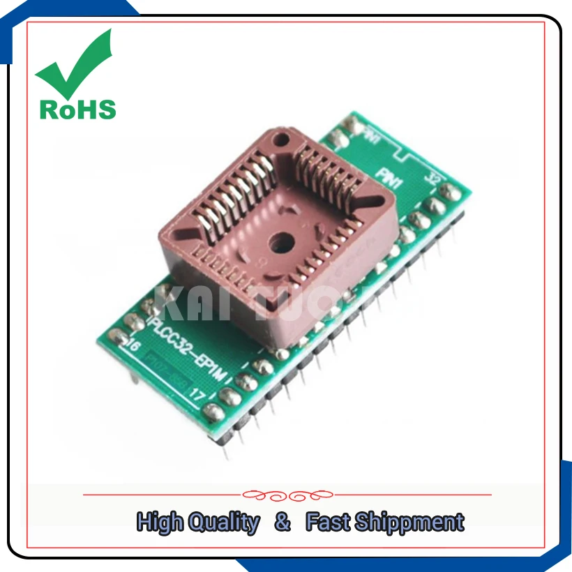 New domestic IC test stand adapter adapter seat switch docking station PLCC32 switch DIP32
