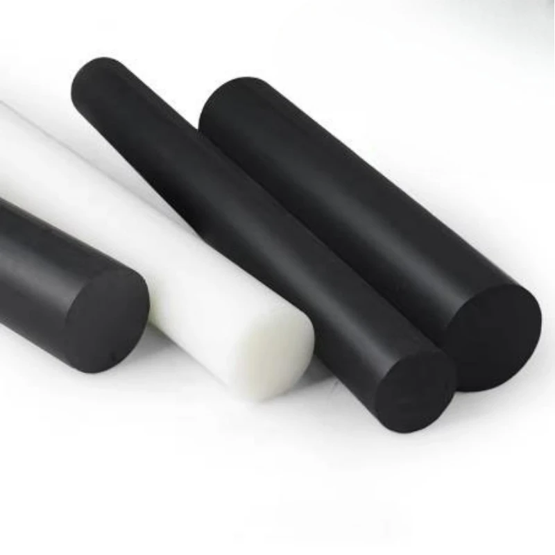 1/2pcs HDPE Rod Black White Ultra-high Polymer Polyethylene Rod UHMW Rod Machining Diameter 10mm/15mm/20mm/25mm/30mm/35mm~45mm