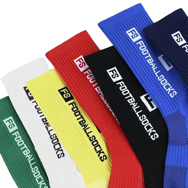 Dropshipping Sports Football Socks, Sole Glue Anti-slip Socks For Men, Thickened Cushioning Football Mid-calf Socks For Men