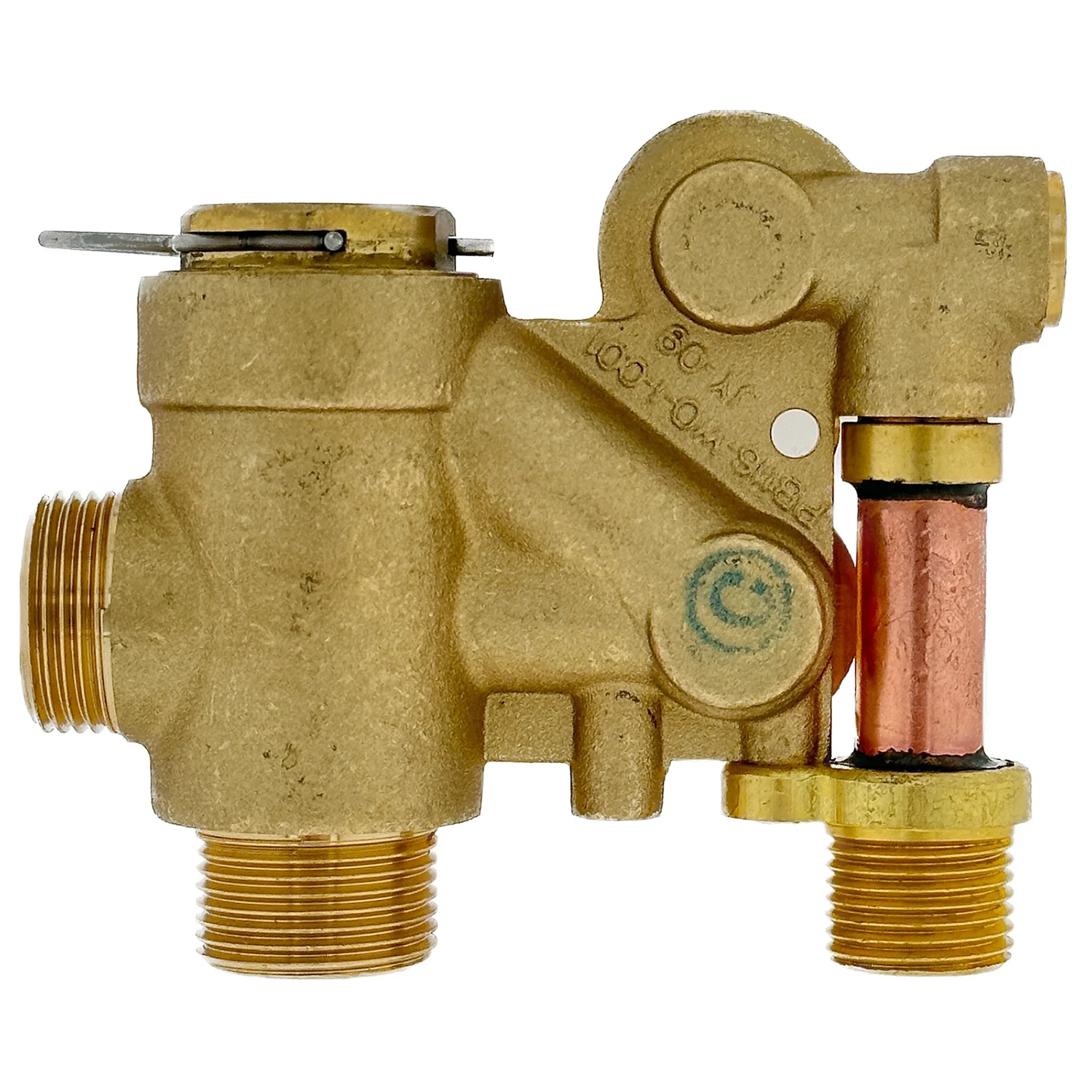 TIBERIS Cube Boiler Parts Brass 3-way Valve Assembly PB116-WO-1-001