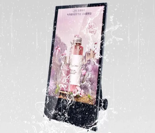 High Brightness 43 49 Inch Portable Android Lcd Display Advertising Digital Signage and Displays Digital Poster a Board