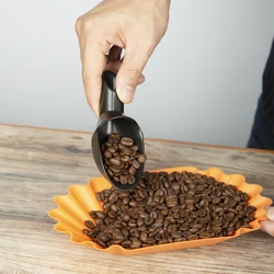 Ceramic Coffee Measuring Shovel Coffee Measure Scoop for Weighing and Filling Coffee Beans Coffee Grounds Barista Tools