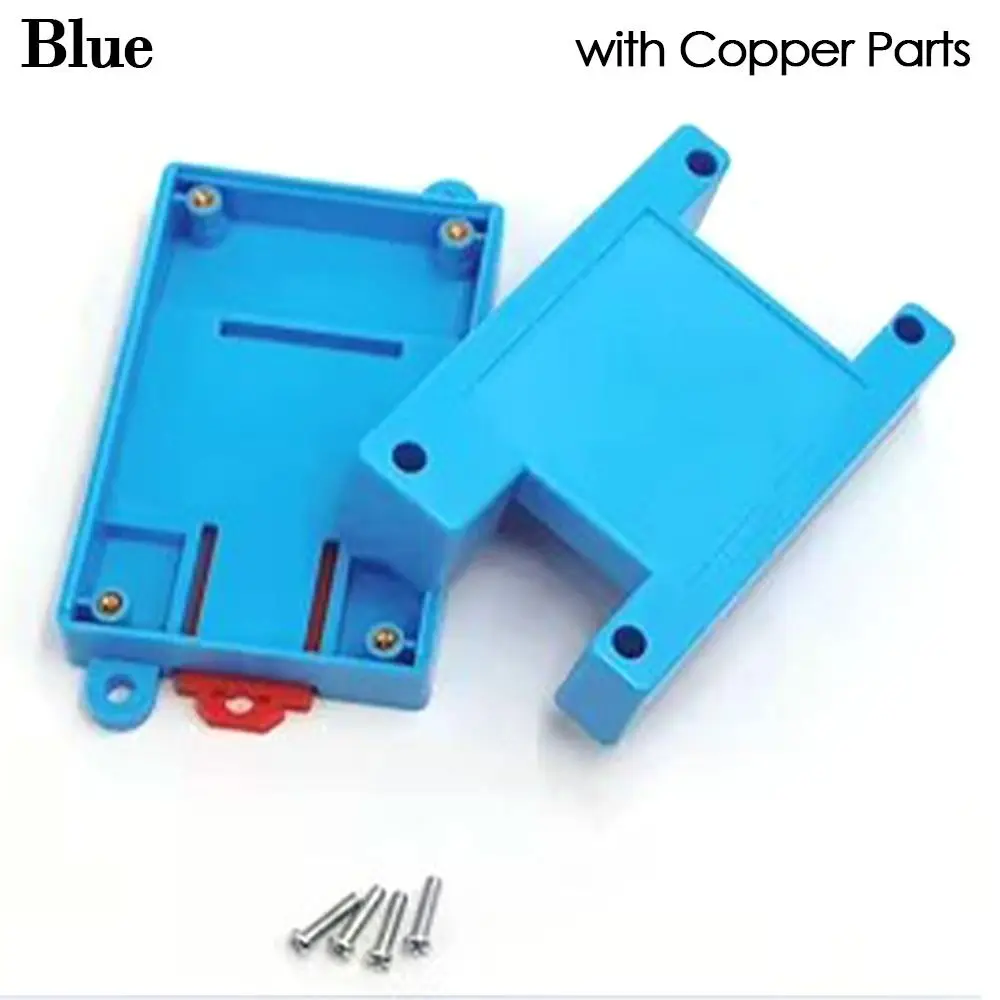 

1/2 шт., черные высококачественные коробки из АБС-пластика, водонепроницаемая крышка, корпус для проекта, коробка для электронного проекта