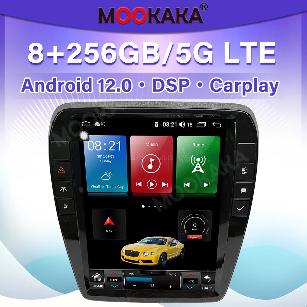 For Buick Enclave 2009-2013  Android 11 Car Multimedid player Auto Radio GPS Navigation Audio Stereo