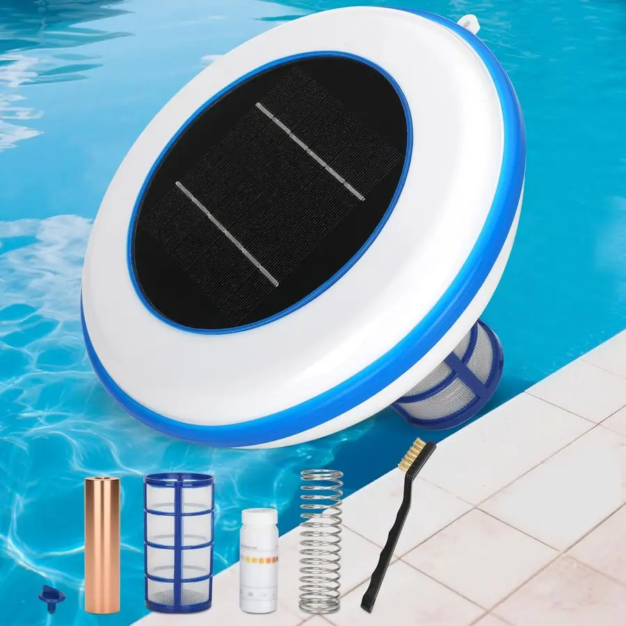 

Инструменты для работы с водой, аксессуары для бассейнов, утолщенный медный анод 4,13 x 0,98 дюйма, для бассейнов объемом до 45 000 галлонов, легко устанавливается и идеально подходит.