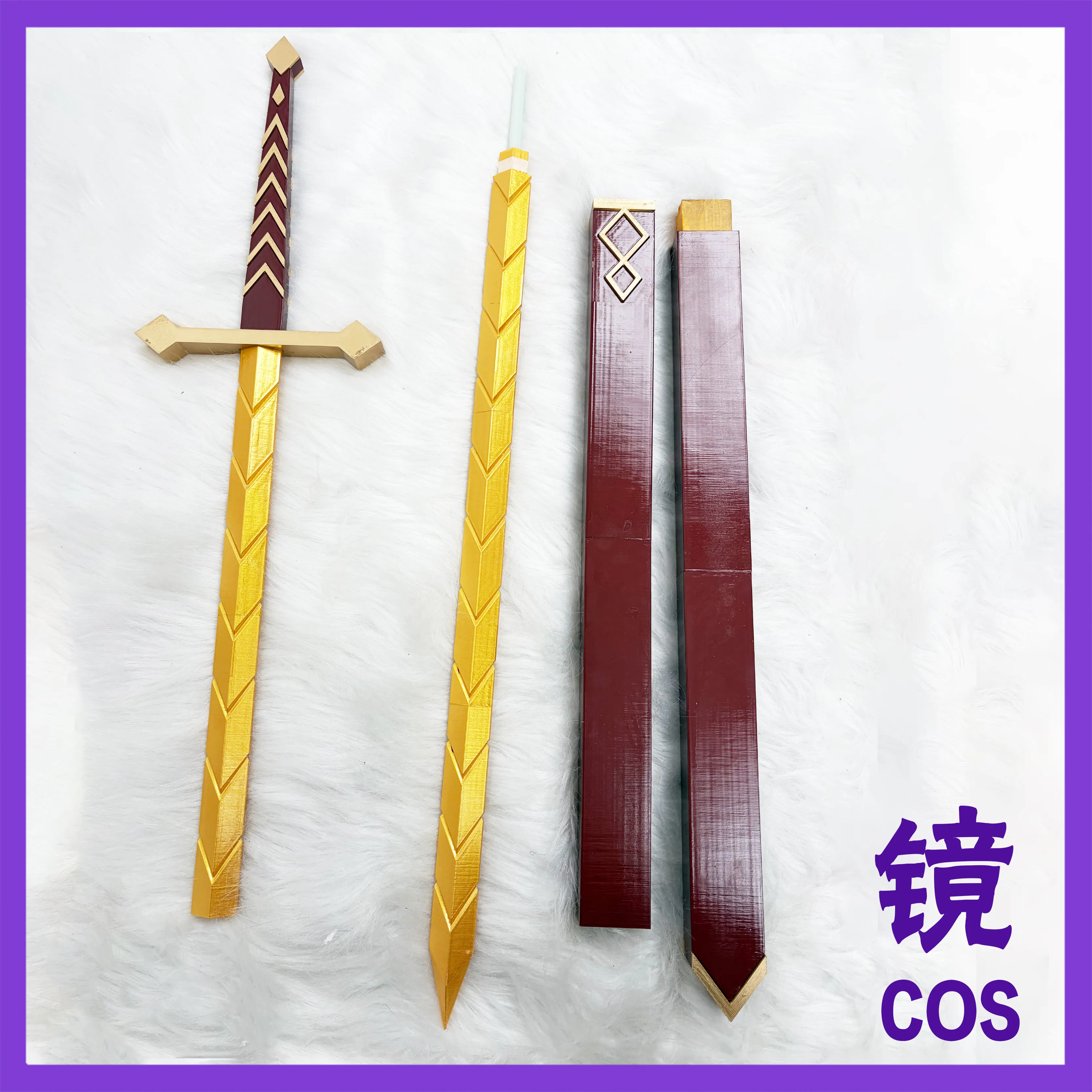 ゲームリンバスカンパニールシオコスプレ小道具ストレートソード - Men'S Accessories Japan のレビューと価格