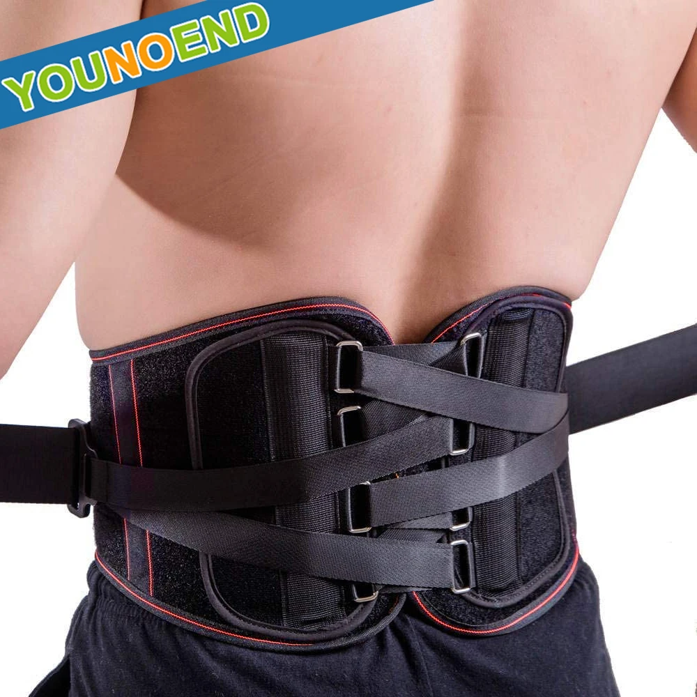 Lumbar Support Belts Lower Back Brace Disc Herniation Orthopedic Strain Pain Relief Corset Back Support Decompression Brace