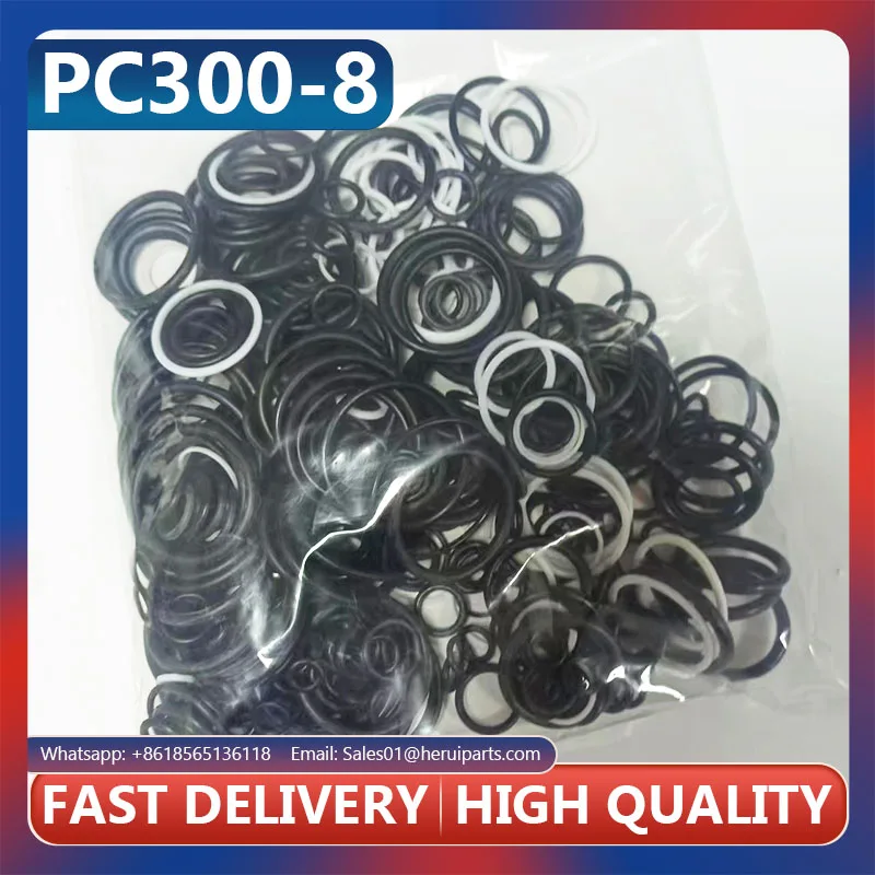 High Quality PC300-8 PC350-8 Control Valve Seal Kit Repair Kit for Komatsu PC300/350-8 Excavator Control Valve Oil Seal O-ring