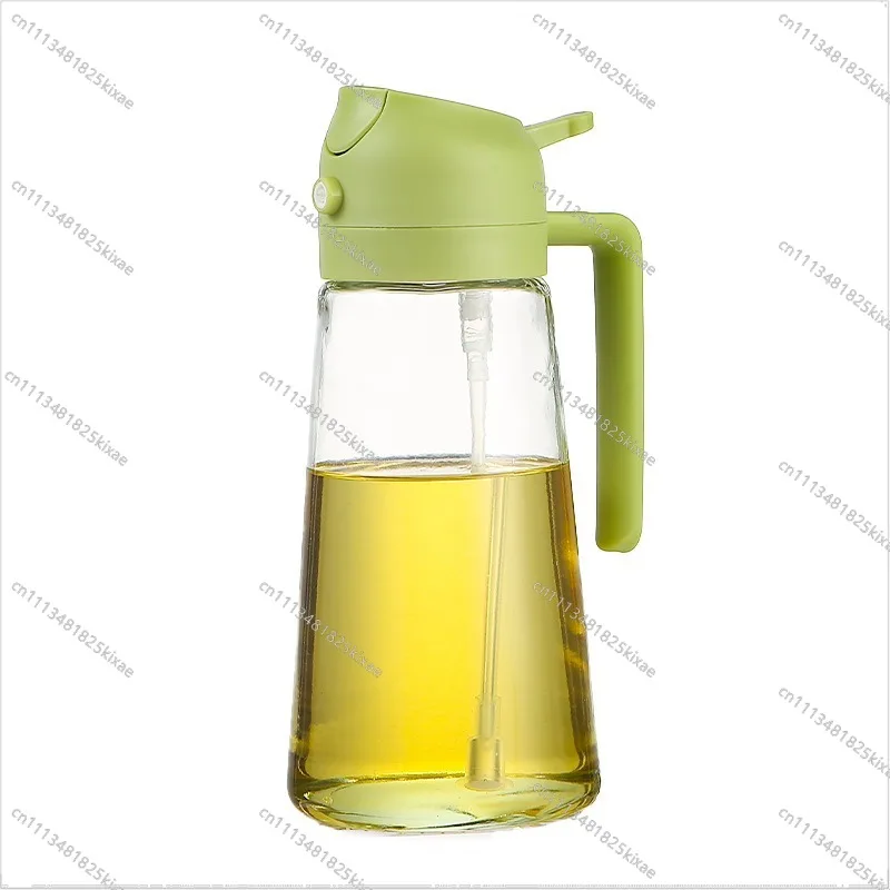 For Glass Oil Spray Pot Catering Commercial Seasoning Oil Bottle Household Baking Spray Oil Bottle Leak-proof  High Temperature