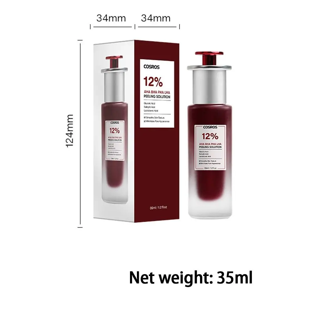 New 35ml Salicylic Acid Essence Exfoliate Fruit Acid Face Serum Moisturizing Shrink Pores Facial Essential Oil Skin Care