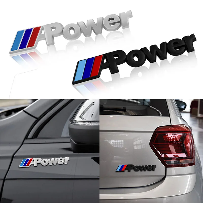 

1Pcs 3D Metal Car Badge Sticker M Power Emblem Decal Decoration For BMW G30 G32 G01 G20 G42 G60 F30 F40 F20 F01 E46 E60 E90 E87
