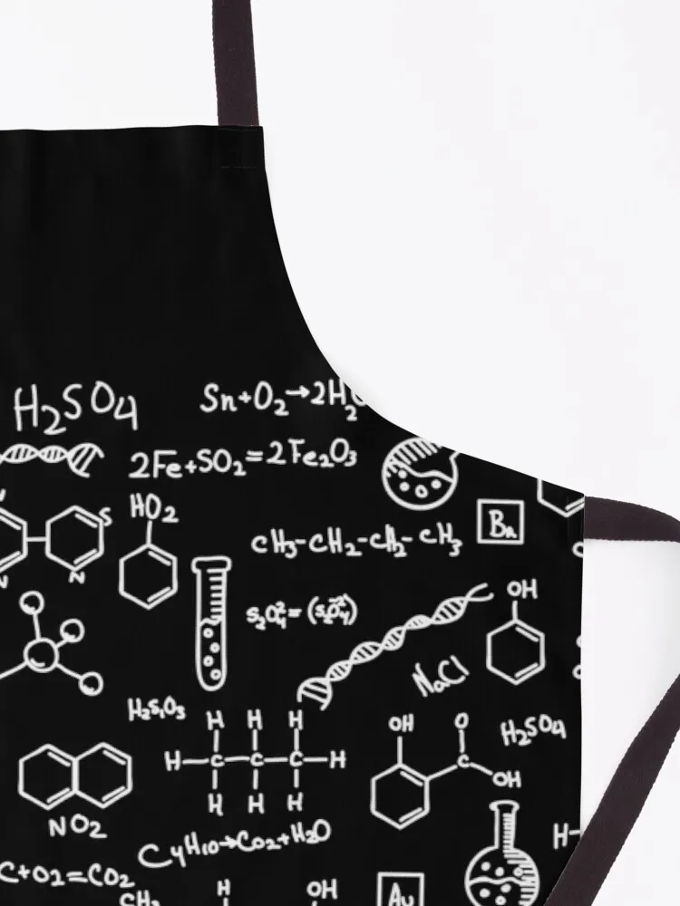 Science Chemistry PatternApron novelties kitchen and home Kitchen aprons woman customizable apron