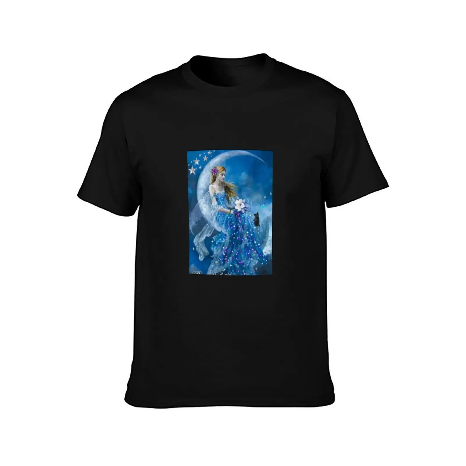 Fairy poster T-Shirt t shirts for man cotton T-Shirt