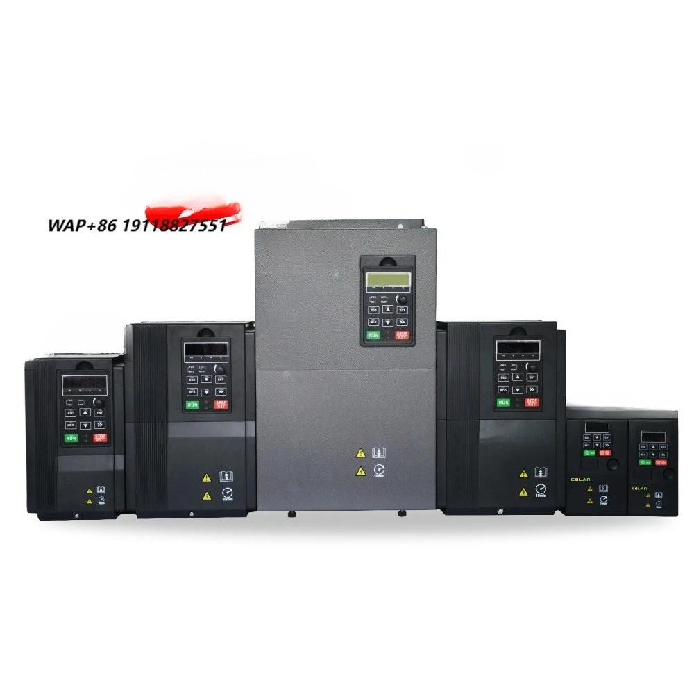 

3 Phase Converter Inverter Pump Vsd Frequency Converter Frecon AC 3 Phase 380V 18.5kW Solar Pump Inverter with Function
