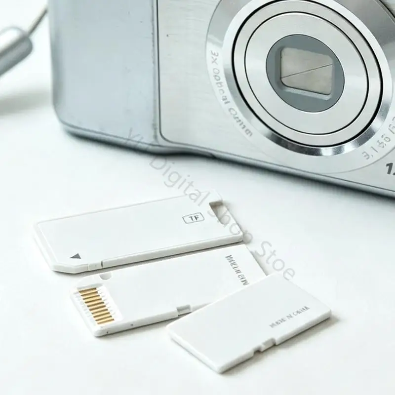 96BA-Backup-Medienadapter für die Verwendung mit langem Kamerasteckplatz, weißes Aufbewahrungselement für Kartenformatwechsel – Detail 10