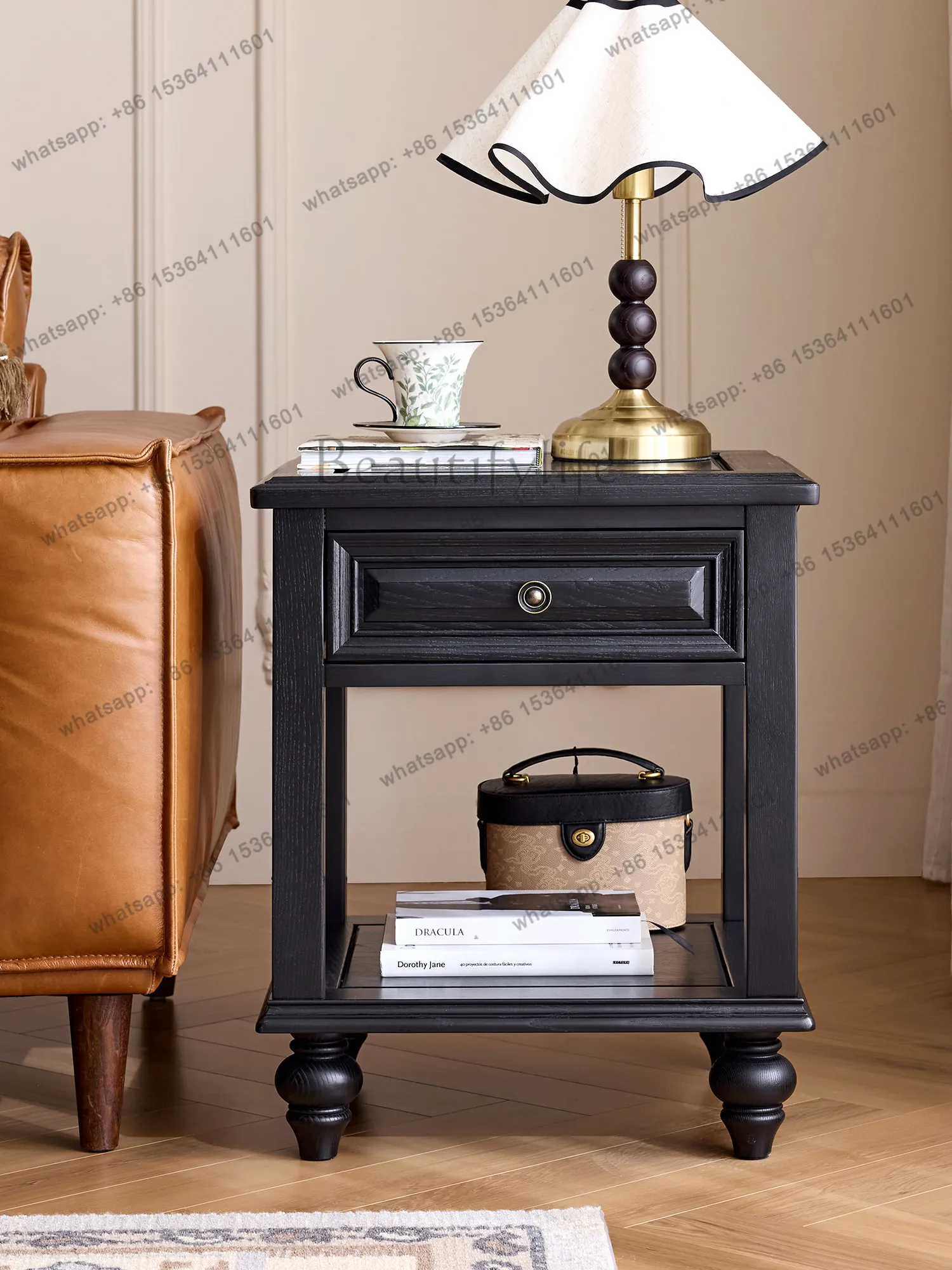 

All solid wood edge color difference feel texture