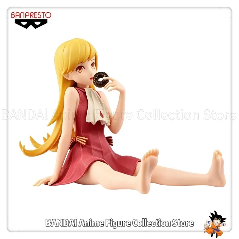 In Stock Original BANPRESTO EXQ Monogatari Shinobu Oshino Animation Figures Toys Collectibles Birthday Gifts