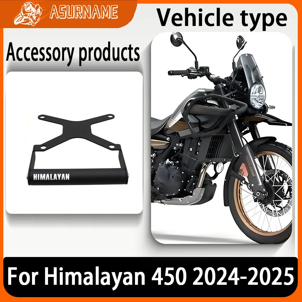 

Motorcycle Phone Holder Stand GPS Navigation Plate Bracket For Himalayan 450 2024 2025 himalayan450 Accessories