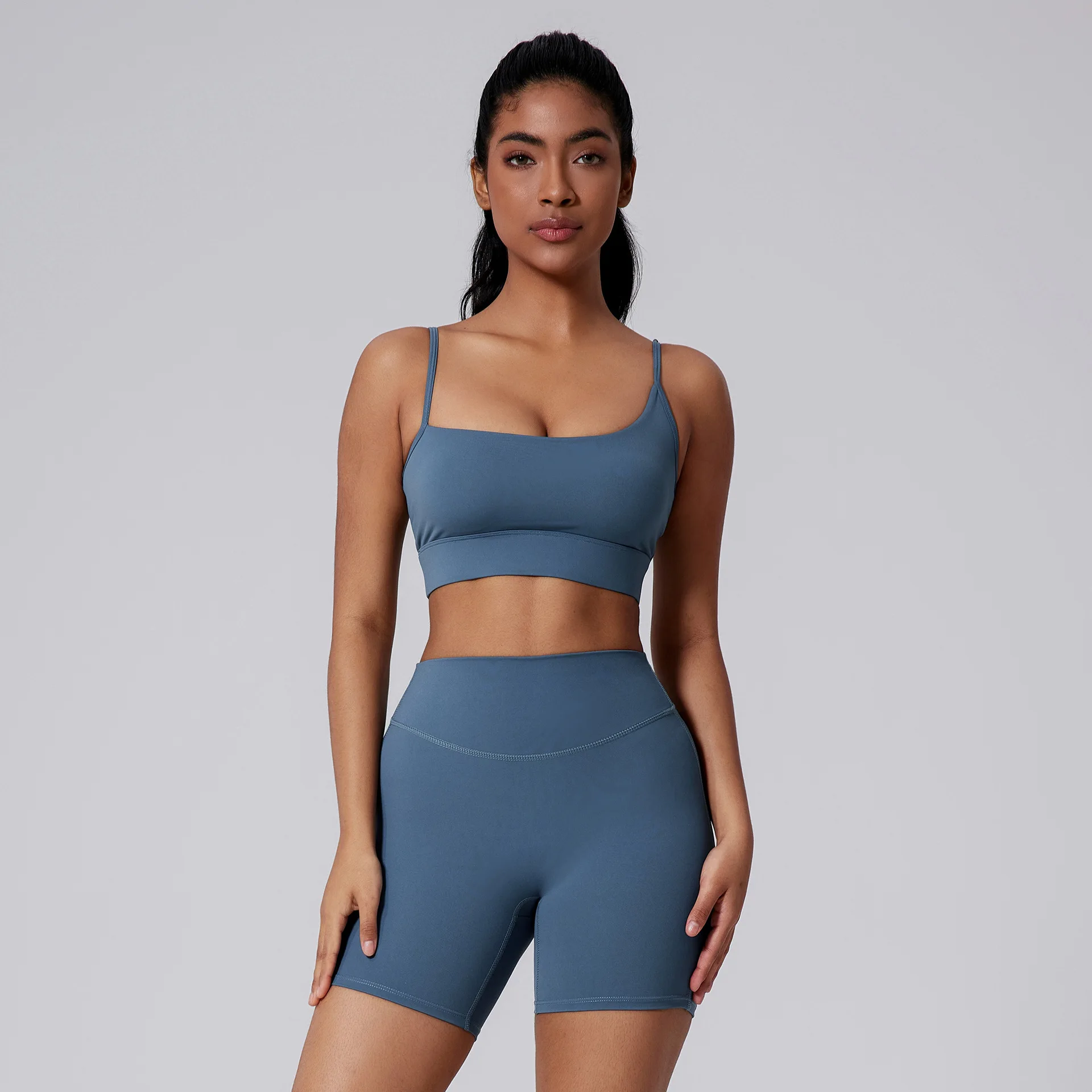 

Yoga Suit 2PCS Sports Set Women Quick-Drying Gym Set Women Tracksuit Running Push Up Workout Breathable Sports Yoga Clothing