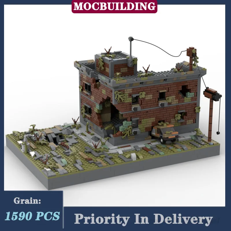 

MOC City Building Model Assembly Building Blocks Children's Collection Toy Gifts