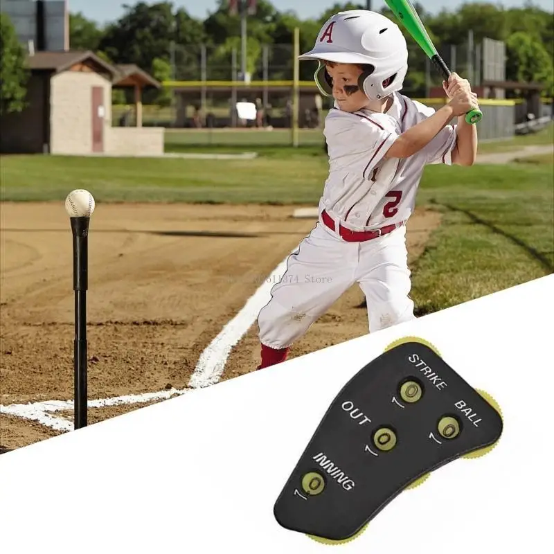 Referee Baseball Clickers 4 Wheel Baseball Umpire Clickers Easy to Use