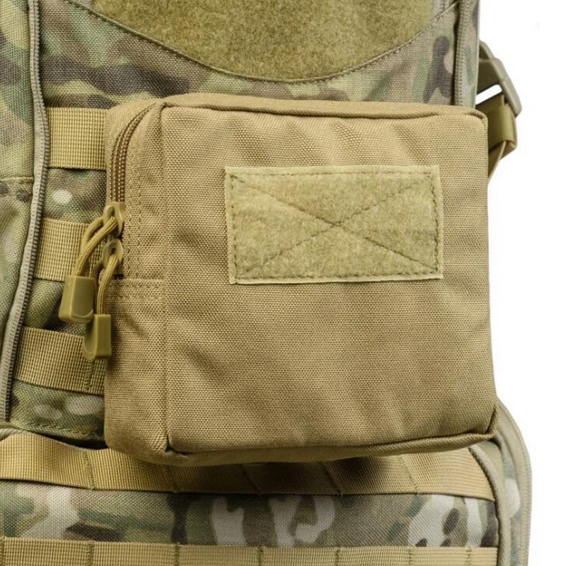 Tactical Molle Admin Pouch MOLLE Pouch Utility Gadget Gear Tool Bag for Tactical Vest Chest Waist Pack EDC Tool Pouch