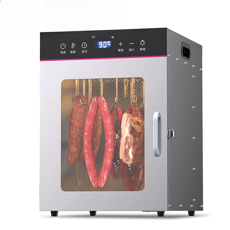 

Energy-saving meat dryer, supermarket cafeteria sausage sausage sausage 15/30 hook 360 ° circulation air dryer