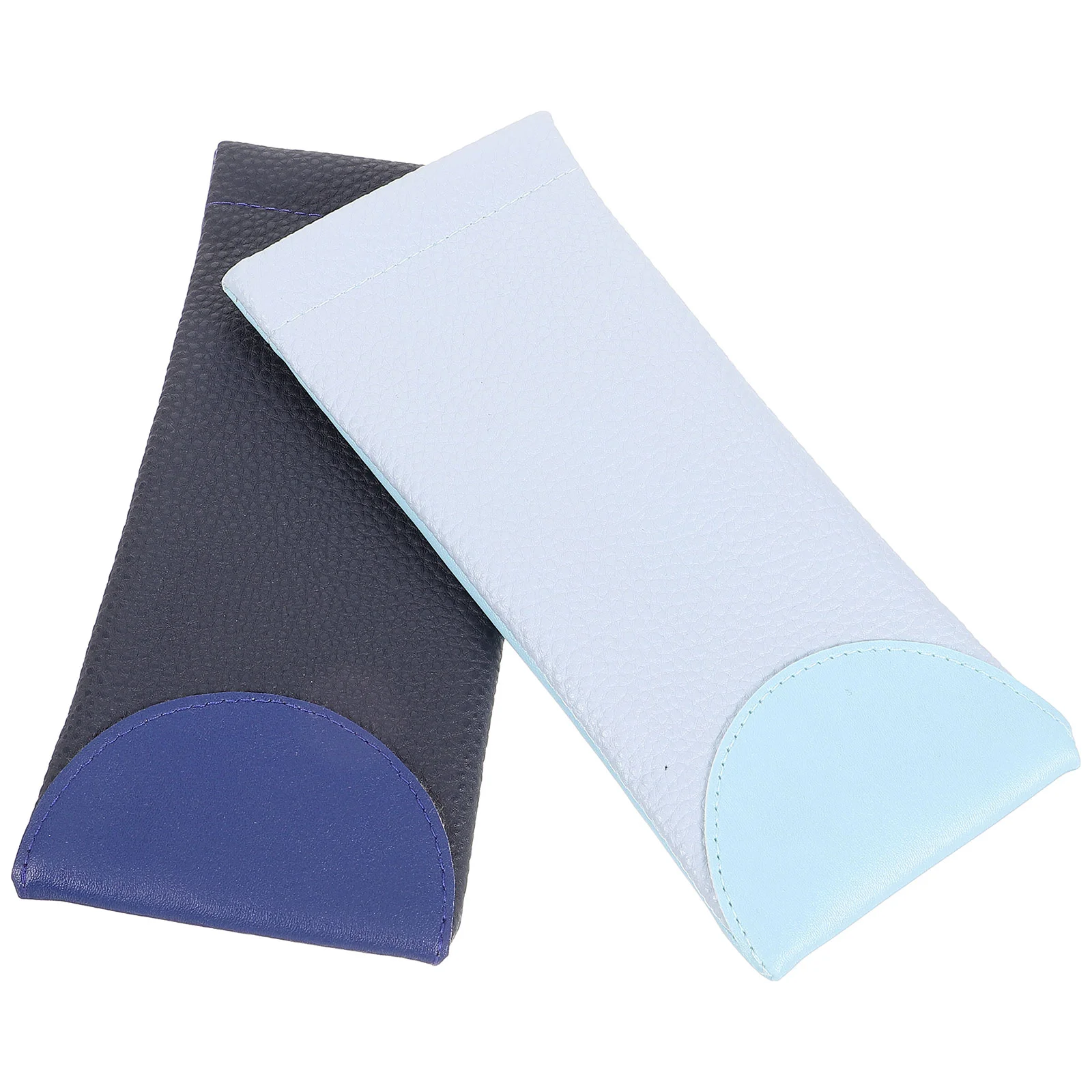

Glasses Bag Simple Stylish Portable PU Material Sunglasses Case Compact Size Daily Use Travel School Office Glasses Holder