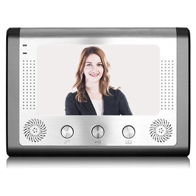M01K Video Doorbell 7 Inch Wired Home Villa Intercom System Intelligent Cat Eye Monitoring System One To One US Plug