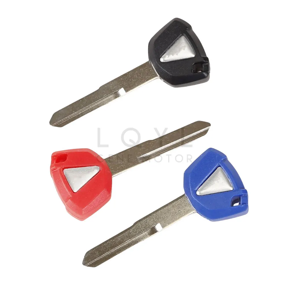 3Pcs New Blank Key Motorcycle Replace Uncut Keys For Kawasaki ZX6R ZX9R ZX10R ZX12R ZX14R ZZR1400  Ninja ER6N ER6F ER6R KLE650