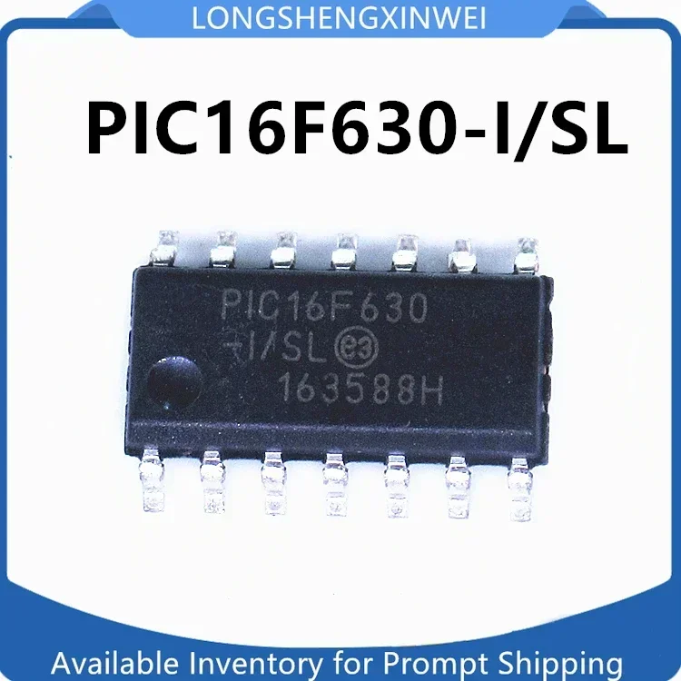 1PCS New PIC16F630-I/SL PIC16F630 Patch SOP-14 8 Bit Microcontroller Original on-hand