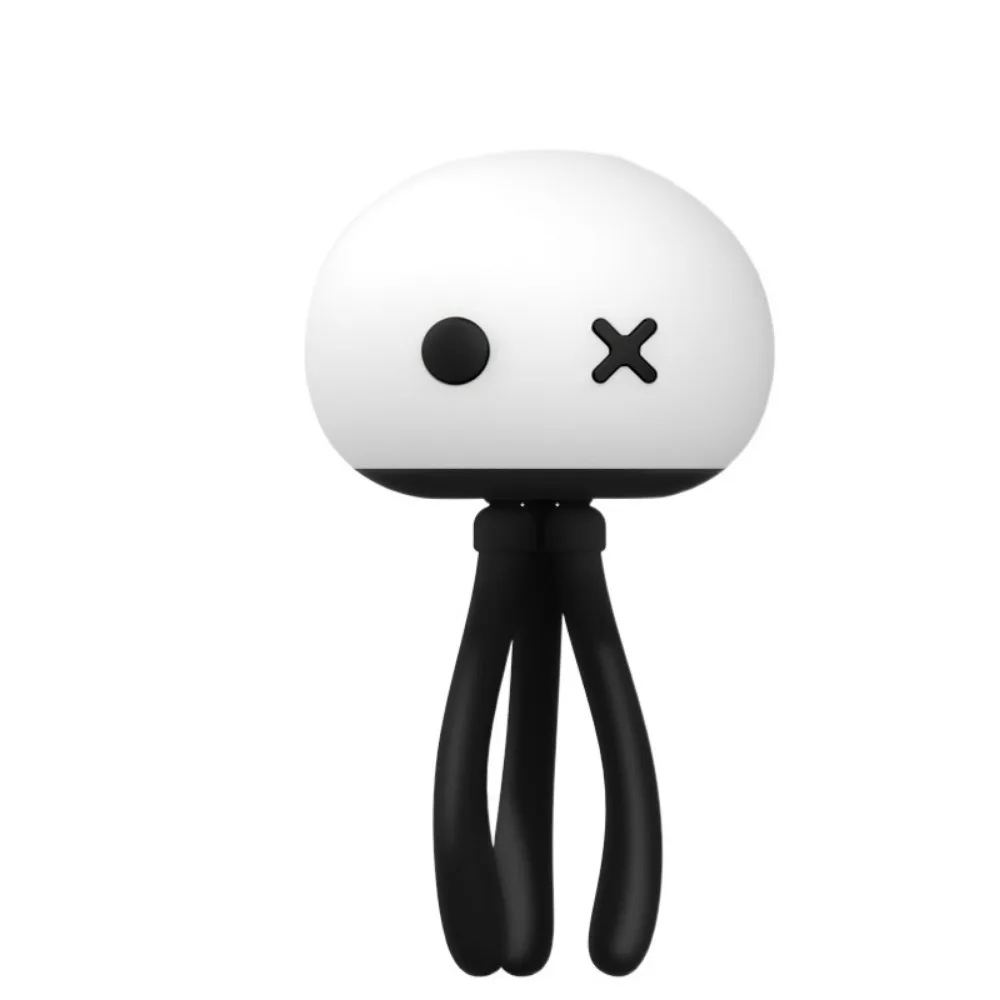 

Деформируемый силиконовый ночник в виде медузы с сенсорным затемнением, 3-цветный светильник, светодиодная лампа в виде медузы, защита глаз, регулируемая яркость