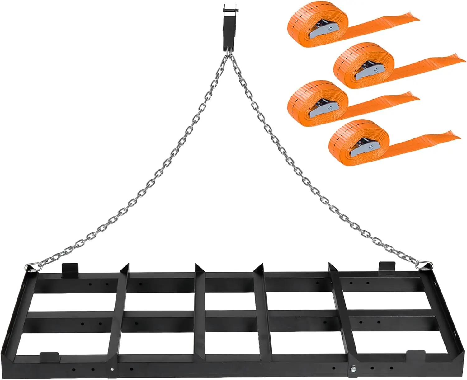 

Гравийная борона-грейдер 4 фута, усиленная, для подъездных дорог, с цепью 4 фута, прицепная, для гравия, садовая борона