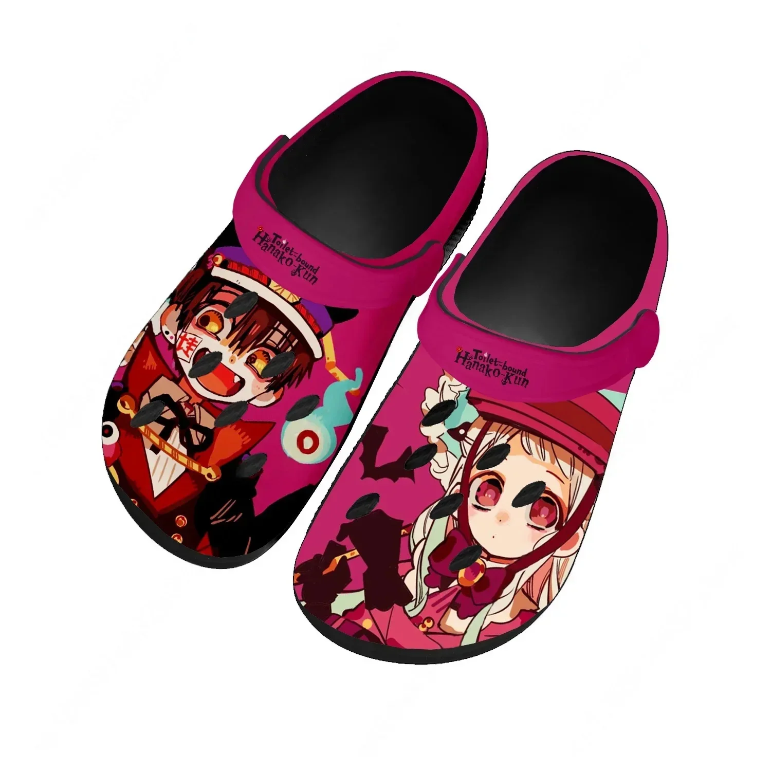 Toilet Bound Hanako Kun Home Custom Sandals Women Teenager Fashion Water Shoe Garden Clog Breathable Comfort Beach Hole Slippers