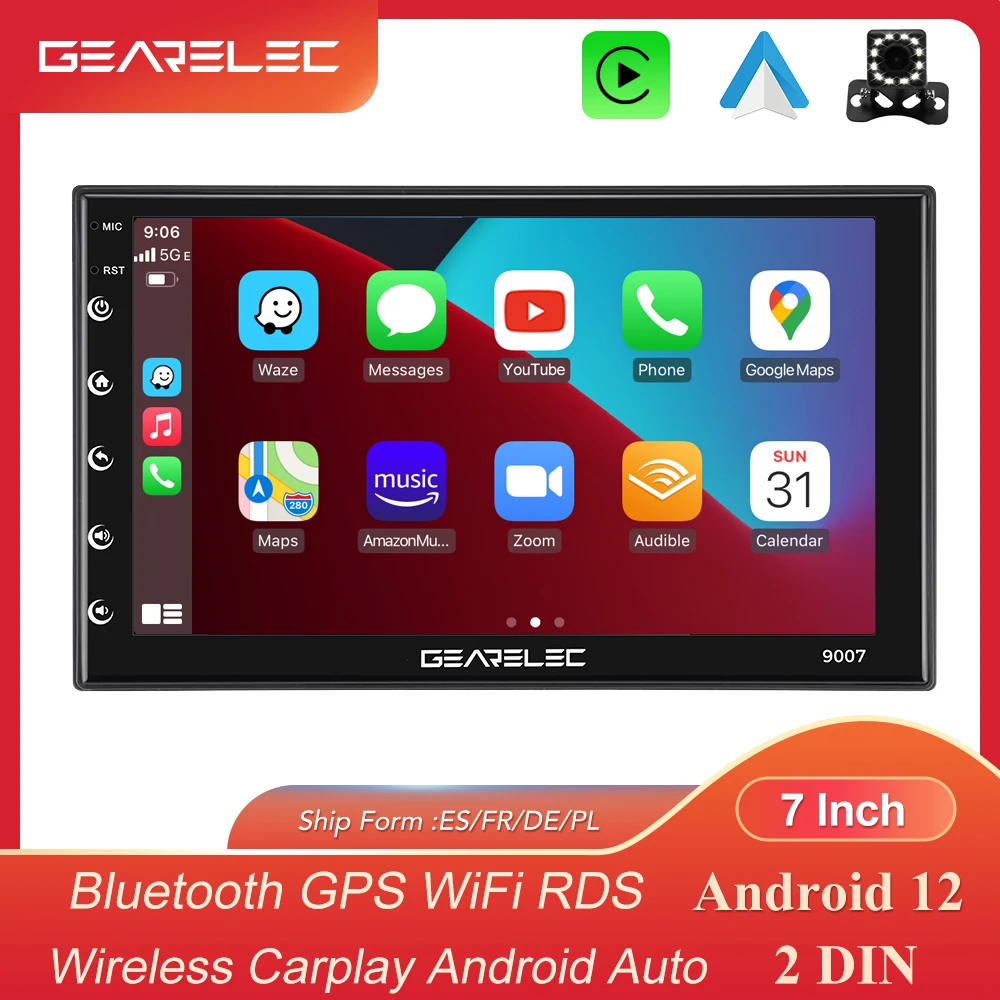 2 Din Car Radio Android Multimedia Video Player Universal 7 Inch Car Stereo GPS For Volkswagen Nissan Hyundai Kia Toyota