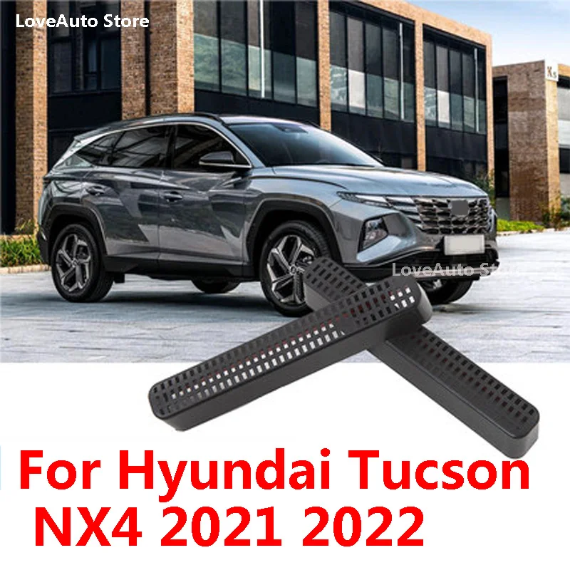 For Hyundai Tucson NX4 2021 2022 Car Seat Air Conditioning Outlet Protective Cover Decoration Frame Trim Dust Cover