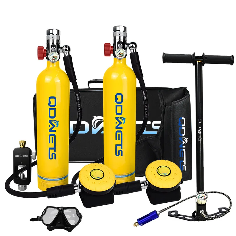 

1L Mini Scuba Diving Tank/Equipment Oxygen Cylinder Underwater Breathing Portable Scuba Tank Kit Capacity Refillable Design