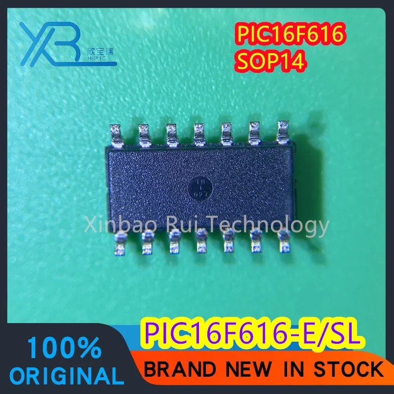 (5/10pieces) PIC16F616-E/SL PIC16F616-E PIC16F616 SOP14 microcontroller chip IC 100% brand new original electronics