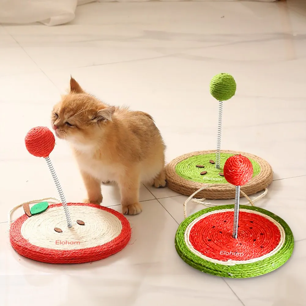 Pet Pet Cat Play Equipment Shaking ball pedestal with Scream Indoor decoration Pet supplies 17.5*20cm Coupang