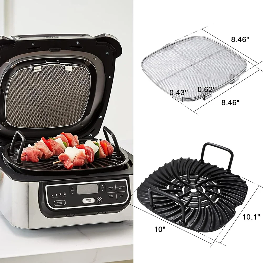 

Популярная решетка гриля и брызговик из нержавеющей стали для Ninja Foodi