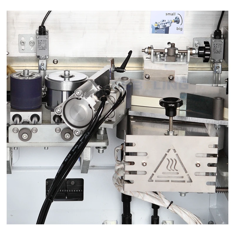 High Quality Automatic Linear Multi-functional PVC Strip Straight Edge Banding Machine Suitable for Wooden Furniture PVC