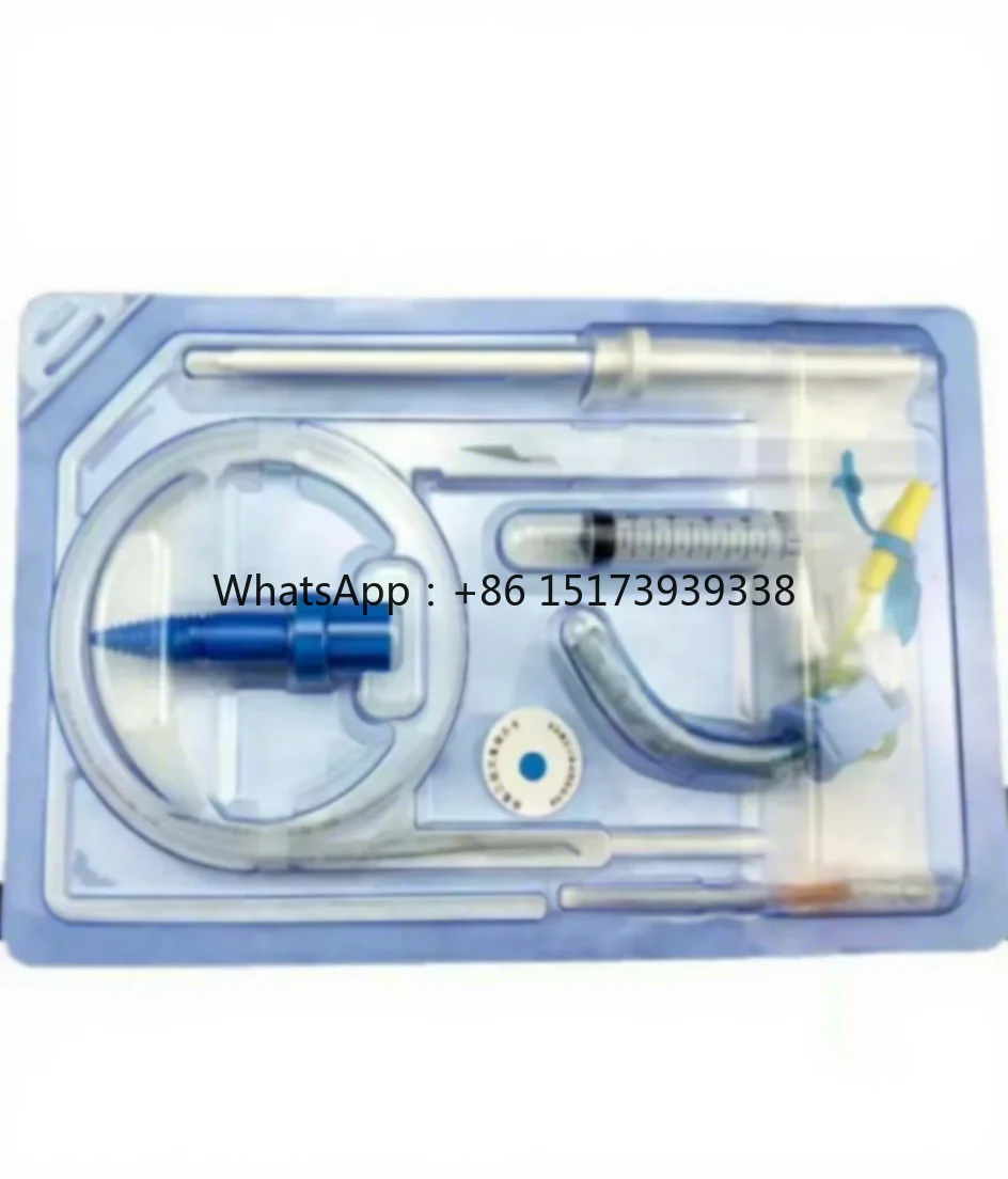 Tracheostomy Kit First Aid Emergency Supplies Percutaneous Set Manual