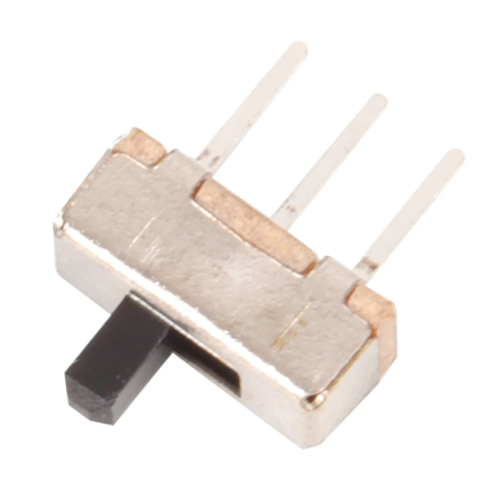 20Pcs 2 Position SPDT 1P2T Mini Vertical Slide Switch with 3 Pins PCB Panel for Arduino (Pack of 20) CLT1024