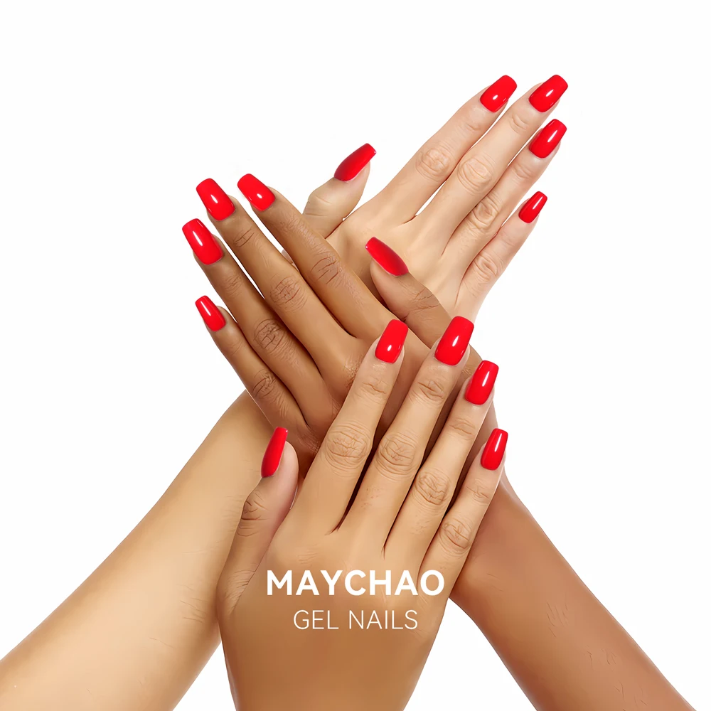 MAYCHAO No Wipe Top Coat Base Coat 5 ml Nail Gel Polish Primer UV LED Enhancer Varnish Soak Off Semi Permanent Nail Art Varnish